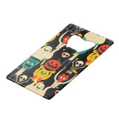 Roestvrijstalen flesopening creditkaart flessenopener (Voorkant Gekanteld)