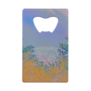 Roestvrijstalen flesopening creditkaart flessenopener