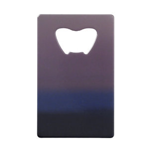 Roestvrijstalen flesopening creditkaart flessenopener