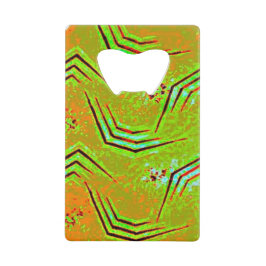 Roestvrijstalen flesopening creditkaart flessenopener