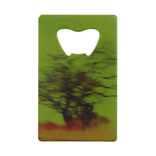 Roestvrijstalen flesopening creditkaart flessenopener