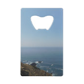 Roestvrijstalen flesopening creditkaart flessenopener (Voorkant)