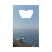 Roestvrijstalen flesopening creditkaart flessenopener (Achterkant)