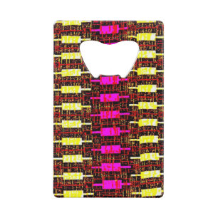 Roestvrijstalen flesopening creditkaart flessenopener