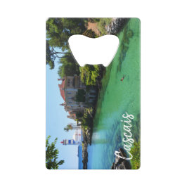 Roestvrijstalen flesopening creditkaart flessenopener