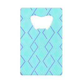 Roestvrijstalen flesopening creditkaart flessenopener