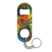 Roestvrijstalen flesopening mini flessenopener (Achterkant)