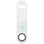 Roestvrijstalen flesopening speed flessenopener (Achterkant)