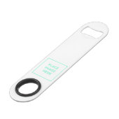 Roestvrijstalen flesopening speed flessenopener (Achterkant Gekanteld)