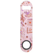 Roestvrijstalen flesopening speed flessenopener (Voorkant)