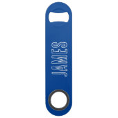 Roestvrijstalen flesopening speed flessenopener (Voorkant)