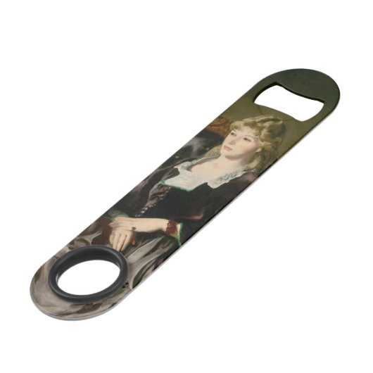 Roestvrijstalen flesopening speed flessenopener (Voorkant Gekanteld)