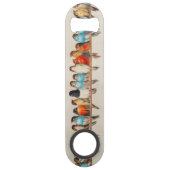 Roestvrijstalen flesopening speed flessenopener (Achterkant)