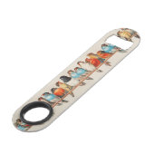 Roestvrijstalen flesopening speed flessenopener (Achterkant Gekanteld)