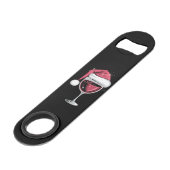 Roestvrijstalen flesopening speed flessenopener (Voorkant Gekanteld)