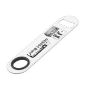 Roestvrijstalen flesopening speed flessenopener (Achterkant Gekanteld)