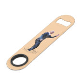 Roestvrijstalen Flessenopener Speed Flessenopener (Achterkant Gekanteld)