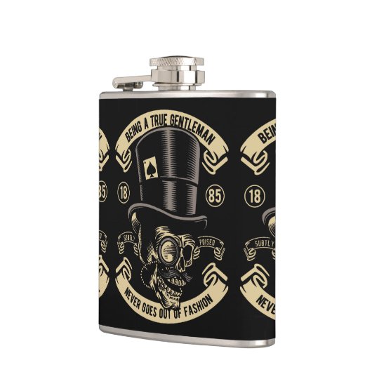 roestvrijstalen heupfles (Links)