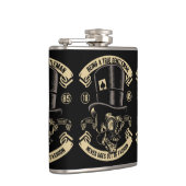 roestvrijstalen heupfles (Rechts)