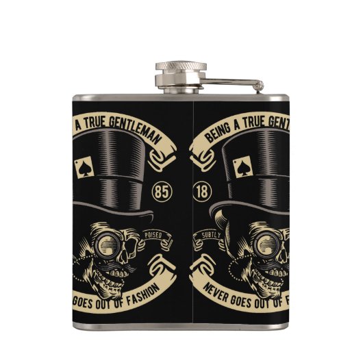 roestvrijstalen heupfles (Achterkant)