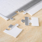 Roestvrijstalen heupkolf legpuzzel (Zijkant)