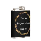 roestvrijstalen heupkolf met Elegan Heupfles (Rechts)