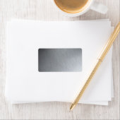 Roestvrijstalen textuur met belichtingspunten etiket (Insitu)