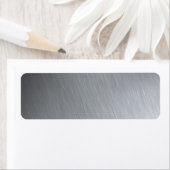 Roestvrijstalen textuur met belichtingspunten etiket (Insitu)