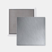 Roestvrijstalen textuur met belichtingspunten magneet (Voorkant / Achterkant)