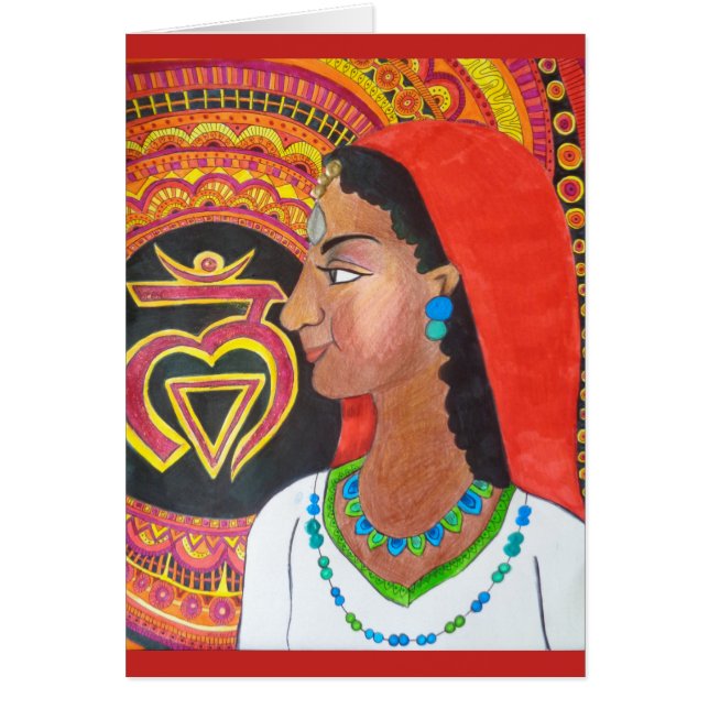 Roet Chakra (Lam)-kaart (Voorkant)