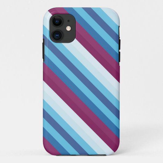 Roetdiagonaal vormgegeven strepen Case-Mate iPhone case (Achterkant)