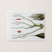  roetgroenten botanische afdrukken legpuzzel (Horizontaal)