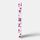 roetkleurig vogelpatroon Case-Mate iPhone case (Achterkant / Rechts)