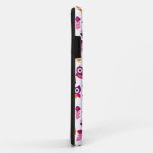 roetkleurig vogelpatroon Case-Mate iPhone case (Achterkant/rechts)