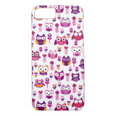 roetkleurig vogelpatroon Case-Mate iPhone case (Achterkant)