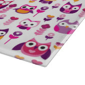 roetkleurig vogelpatroon snijplank (Hoek)