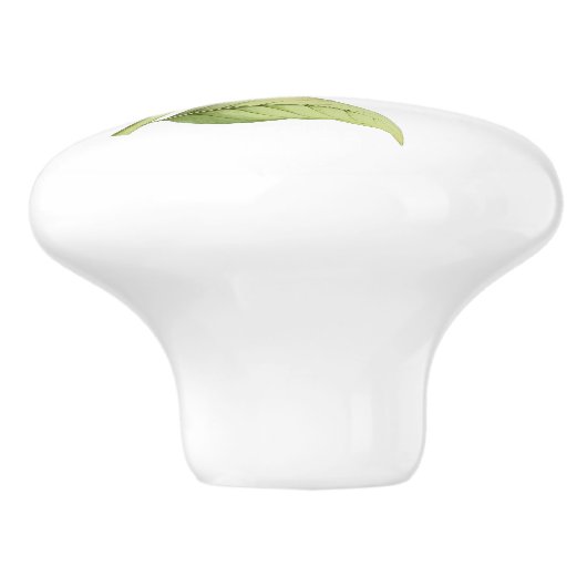 roetkopheremietkolibrie keramische knop (Zijkant)