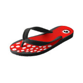 roetvormig octopus kinder teenslippers (Schuin)