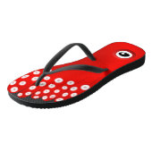 roetvormig octopus teenslippers (Schuin)