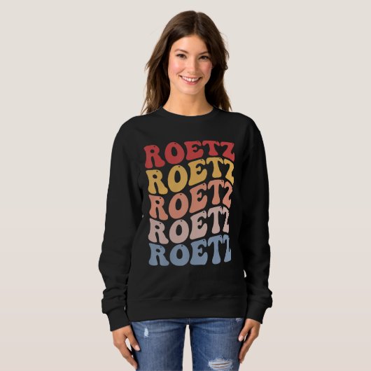 Roetz City Groovy Retro Trui (Voorkant volledig)
