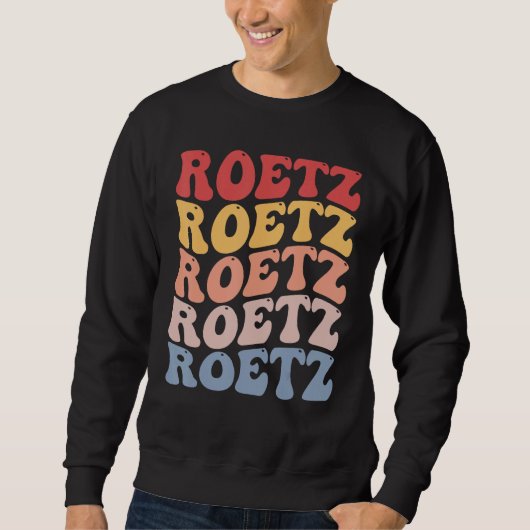 Roetz City Groovy Retro Trui (Voorkant)