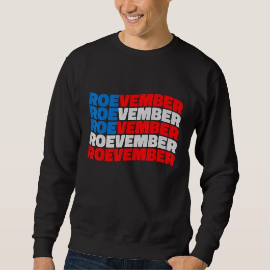 ROEVEMBER American Flag herinnert zich 8 november Trui (Voorkant)