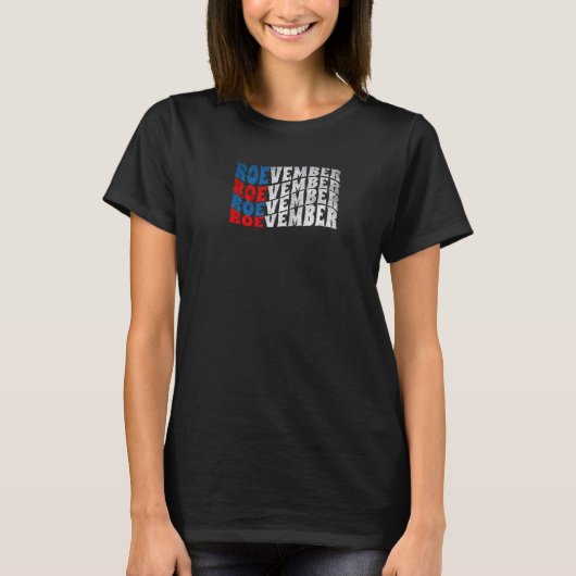 ROEVEMBER American Flag  Remember November 8 2022 T-shirt (Voorkant)