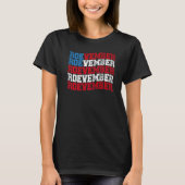 Roevember American Flag Retro Remember November 8  T-shirt (Voorkant)