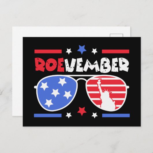 Roevember Briefkaart (Voorkant / Achterkant)