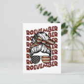 Roevember Briefkaart (Staand voorkant)