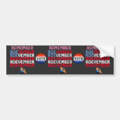 ROEVEMBER Bumpersticker (Voorkant)