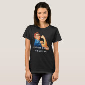 Roevember komt Rosie de Riveter tegemoet T-shirt (Voorkant volledig)