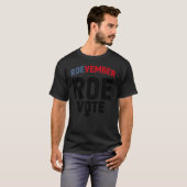 Roevember Pro Mijn lichaam Mijn keuze Vrouwenvrouw T-shirt (Voorkant volledig)