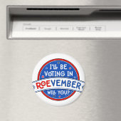 ROEvember stembadge Magneet (Insitu (Vaatwasser))